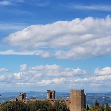 Apartamento Casa Per L'Osticcio Vista Sulla Val D'Orcia Montalcino Exterior foto