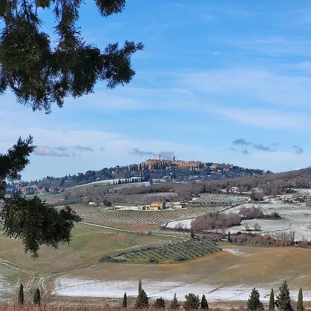 Apartamento Casa Per L'Osticcio Vista Sulla Val D'Orcia Montalcino Exterior foto