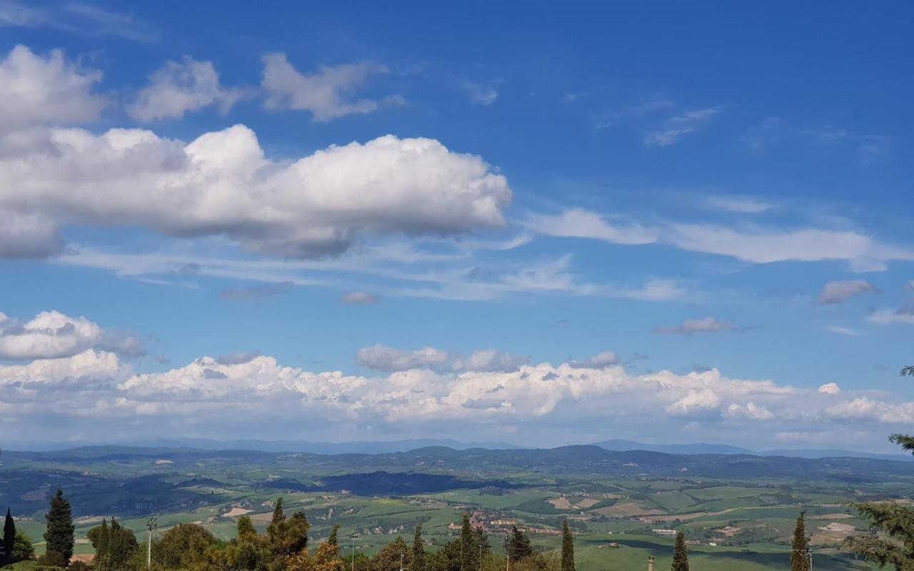 Apartamento Casa Per L'Osticcio Vista Sulla Val D'Orcia Montalcino Exterior foto