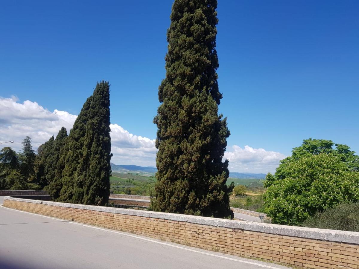 Apartamento Casa Per L'Osticcio Vista Sulla Val D'Orcia Montalcino Exterior foto