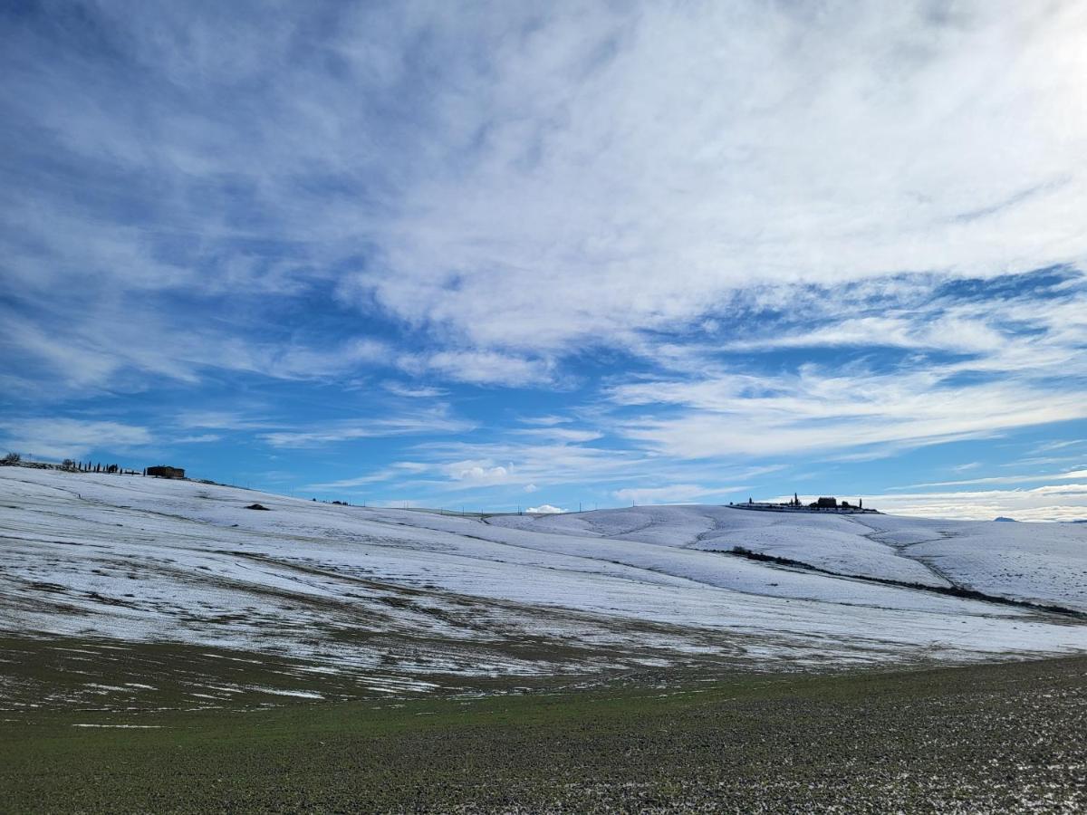 Apartamento Casa Per L'Osticcio Vista Sulla Val D'Orcia Montalcino Exterior foto