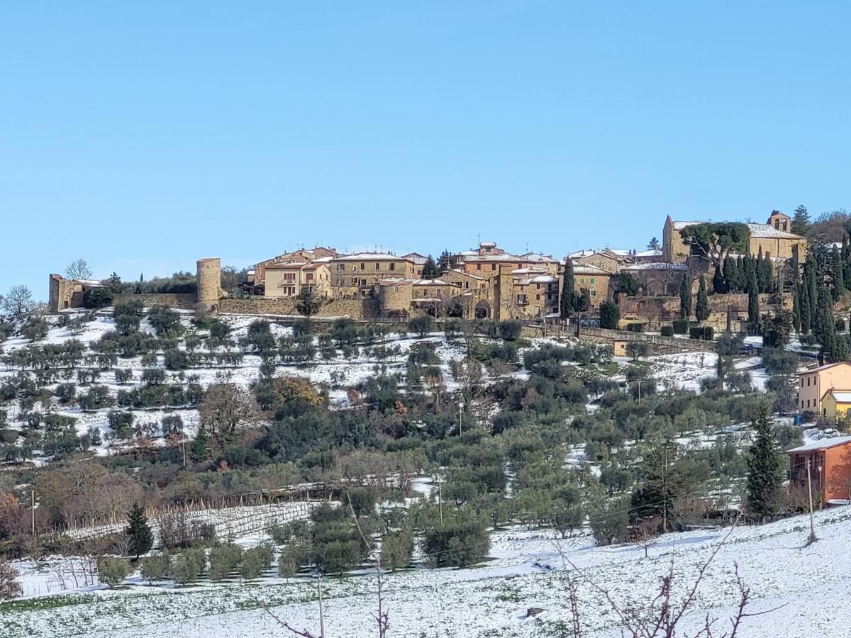 Apartamento Casa Per L'Osticcio Vista Sulla Val D'Orcia Montalcino Exterior foto